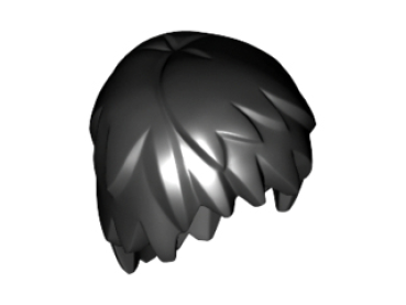 LEGO Haare Rocker schwarz (99242) T08