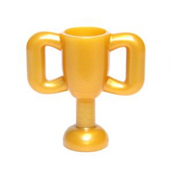 LEGO Minifig trophy cup pearl gold (10172) T10