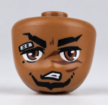 QMAN Kopf QM3626164 dunkel orange grimmig (1326)