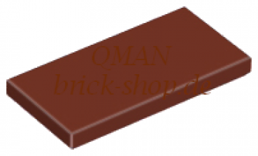 QMAN Fliese 2x4 braun (QM87079201)
