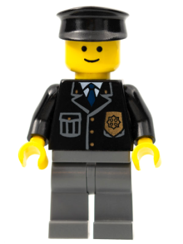 LEGO Policeman with Hat  (cop050) U16