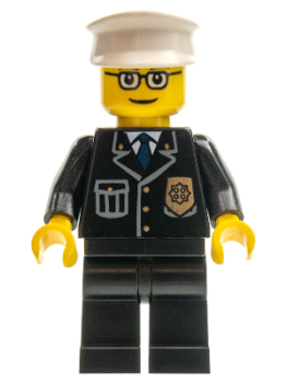 LEGO City Minifigur Police (0091) U14