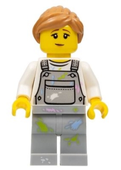LEGO City Minifigur Malerin  (cty661)