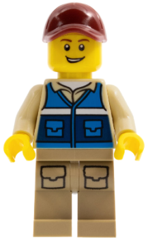 LEGO City Minifigur Wildlife Rescue Worker (1292) U14