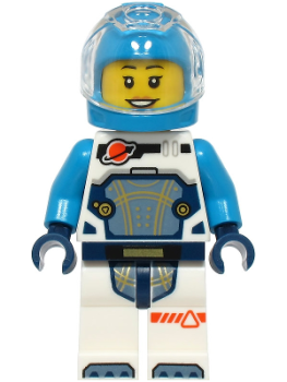 LEGO City Minifigur Astronaut (1722) U14