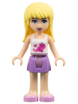 LEGO Friends Stephanie Lavender (frnd0002) W15