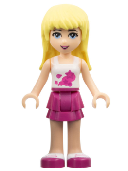 LEGO Friends Stephanie Magenta (frnd0008) W15