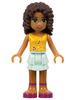 LEGO Friends Andrea aqua/orange (frnd0014) W15