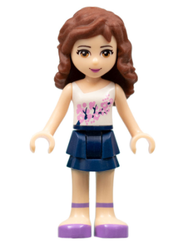 LEGO Friends Olivia dk-blau/weiss (frnd0062) W15