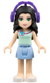 LEGO Friends Emma with Headphones (0082) W15