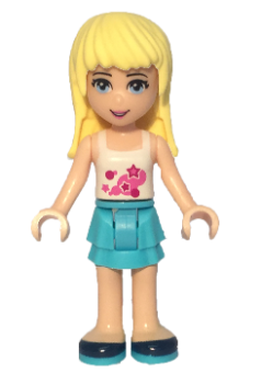 LEGO Friends Stephanie Azur (frnd0171) W15