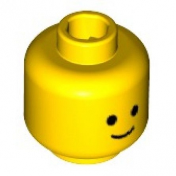 LEGO Minifig Kopf #1 gelb (9336)