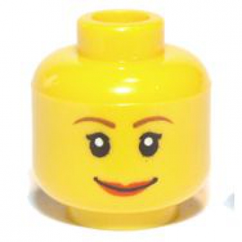 LEGO Minifig Head dual sided female (495) 4506830  S08