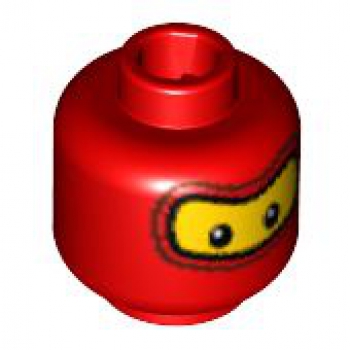 LEGO Minifig Kopf rot mit Maske (36260177)