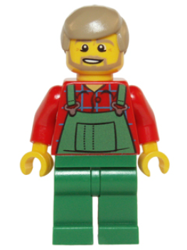 LEGO Holiday & Event: Christmas: Overalls Farmer (067) X08