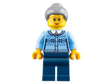 LEGO Holiday Minifigur Grossmutter (106)