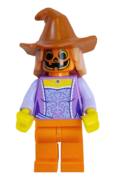 LEGO Minifigur Halloween Kürbis (Hall1)