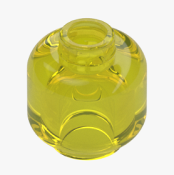 LEGO Minifig Kopf transp. gelb (28621) S09