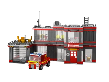 Preview: Kiddicraft Bricity Feuerwehrstation (KC1206)