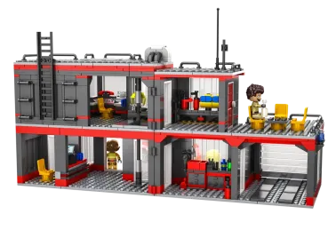 Kiddicraft Bricity Feuerwehrstation (KC1206)