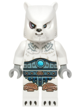 LEGO Chima Minifigur Ice Bear Warrior 1 (042) V14