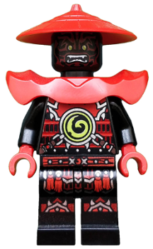LEGO Minifigur Ninjago Swordsman (222) W07