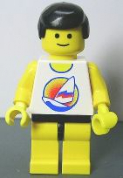 LEGO City Minifigur Surfboard (058)