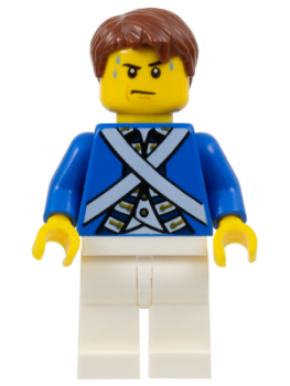 LEGO Minifigure Piraten Blaurock/Soldat #5 (173) X14