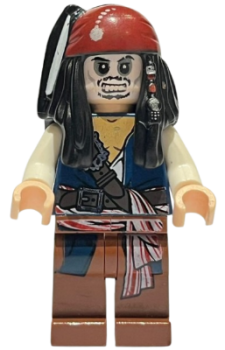 Captain Jack Sparrow Zombie (poc012) X13