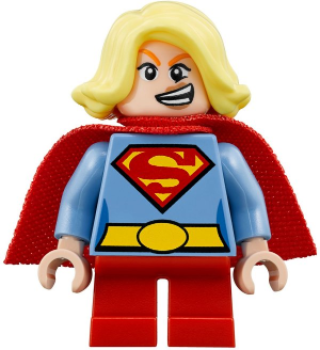 LEGO Super Heroes Supergirl kurze Beine (483) X10