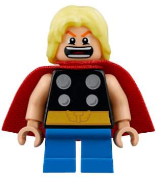 LEGO Super Heroes Thor - kurze Beine (485) X10