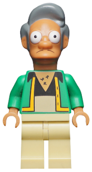 LEGO The Simpsons Apu Nahasapeemapetilon (017) W13
