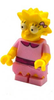 LEGO The Simpsons Lisa Simpson (sim030)