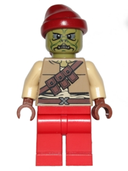 LEGO Star Wars Kithaba (Klatooinian Skiff Guard) (0397) W09