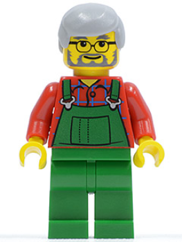 LEGO City Minifigur Farmer (055) U14