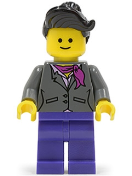 LEGO City Minifigure "Town Hall" Secretary - 10224 (156) U16