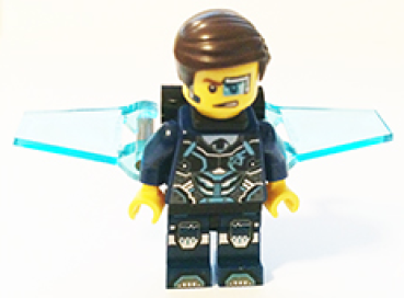 LEGO Ultra Agent Curtis Bolt with Wings (uagt026) Y05