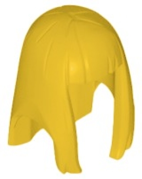 LEGO Hair female long straight blonde (17346) T07