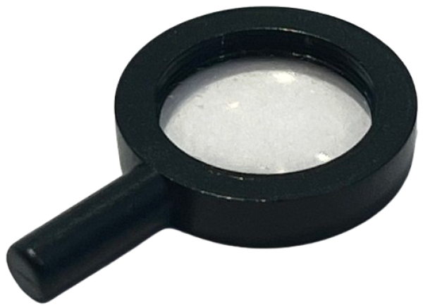 LEGO Minifig Lupe schwarz (10830) T13