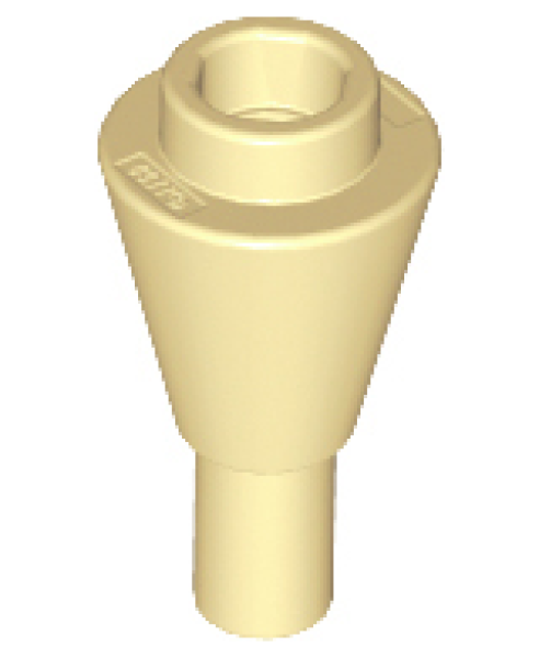 LEGO Zubehör Eiscreme Waffel beige (11610) T09