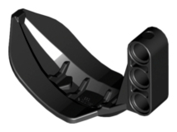 LEGO LKW Bagger Kralle 3L schwarz (11953) G14