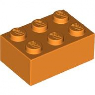 LEGO Stein 2x3 orange (3002)