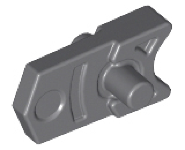LEGO Zubehör Trigger dunkelgrau (15392) T12