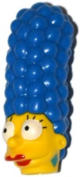 LEGO Minifig Kopf Simpsons Marge  S07