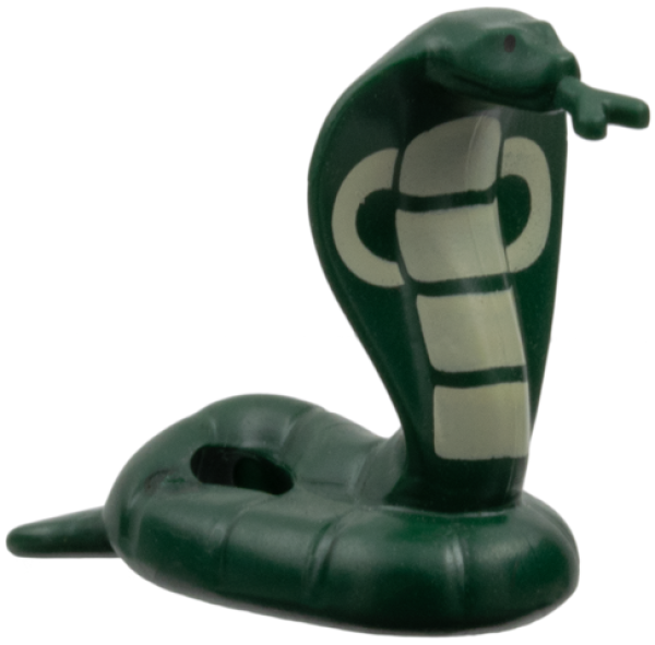 LEGO Cobra Schlange dunkelgrün (18824) V09