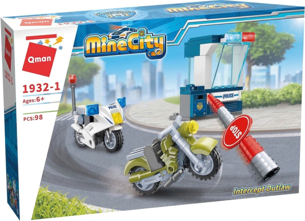 QMAN Set "Mine City" 1932-1  Motorbikes Race