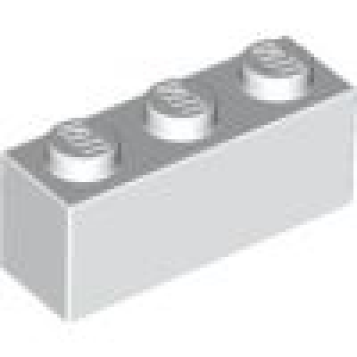 LEGO Brick 1x3 white (3622)