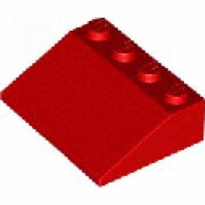 2x4 13 Stück LEGO  Schrägsteine Dachstein  Typ 3299 in Rot 