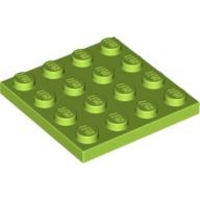 10 x LEGO® Platten 4x4 Noppen 3031 hellgrün Platte
