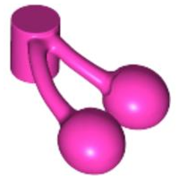 LEGO Kirsche dunkel-pink (22667) T09